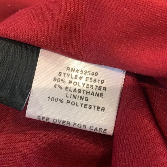 Laundry by Shelli Segal Red Ruched Evening Dress - Picture 13 of 13